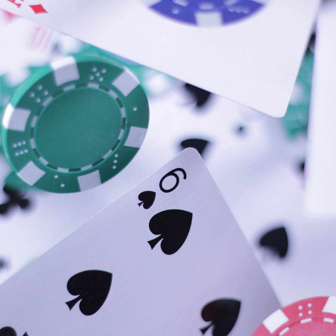 Live casino table with blackjack dealer and players